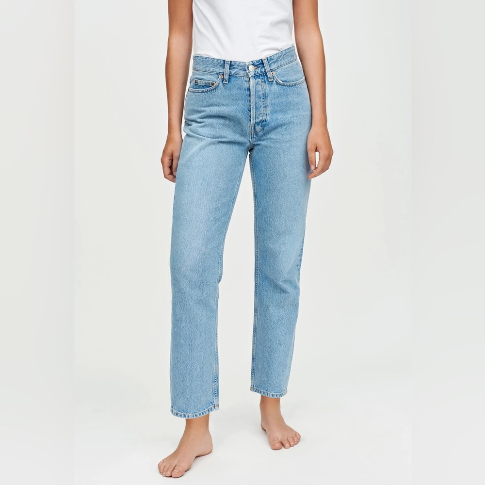 NEW Won Hundred Billy Straight-Leg Crop Jeans Size 29